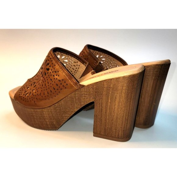 Seven Dials Accent Platform Mules Size 7M - Picture 5 of 10